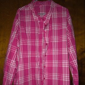 Plus size button down